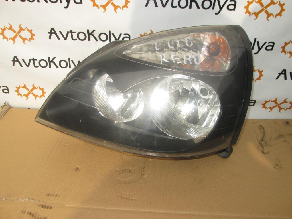 Ліва фара Renault Clio (Рено Кліо) левая фара Рено Клио